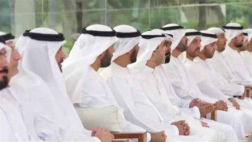 منصور بن زايد يستقبل موظفي عدد من الجهات الحكومية في مأدبة افطار رمضانية