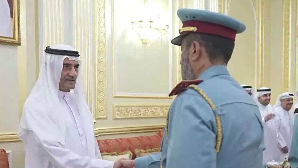 حمد الشرقي يستقبل المهنئين بعيد الفطر المبارك بحضور ولي عهد الفجيرة 