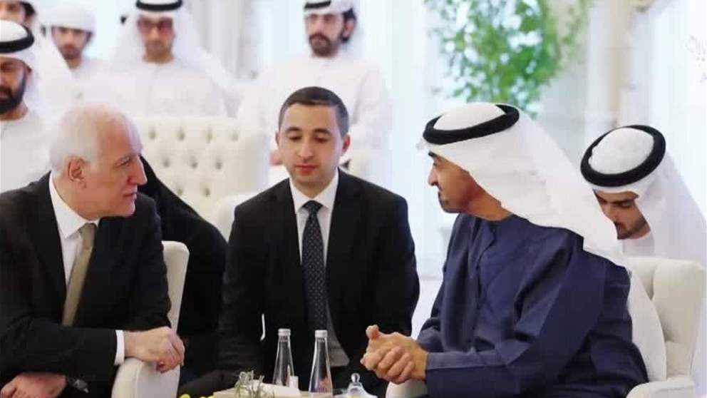 رئيس الدولة ورئيس ارمينيا يبحثان تعزيز علاقات التعاون بين البلدين