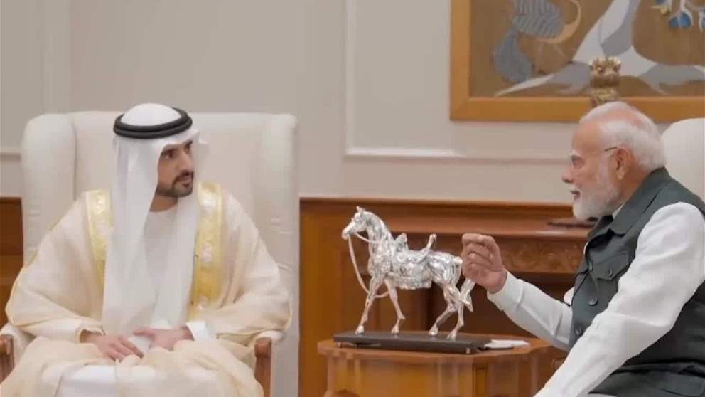 حمدان بن محمد يلتقي رئيس وزراء الهند ويبحثان مستقبل الشراكة الاستراتيجية بين البلدين وسبل تعزيزها