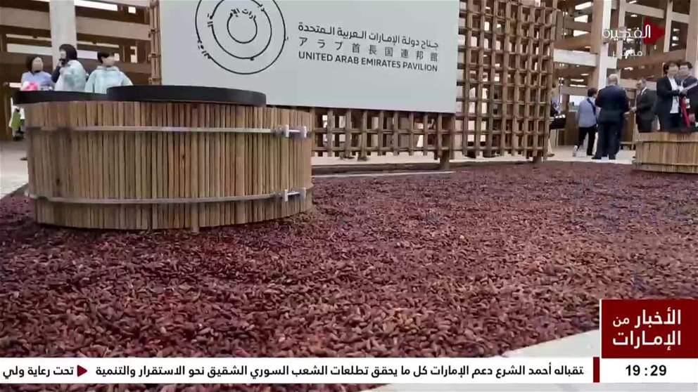 أكثر من مليوني غصن نخيل تحكي قصة الإمارات في "إكسبو أوساكا"