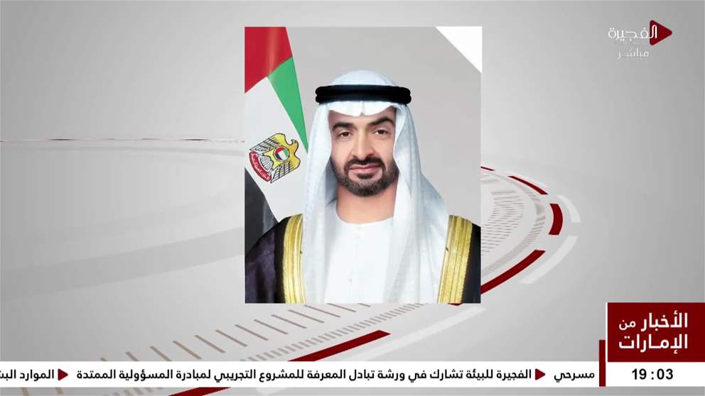 رئيس الدولة يبعث رسالة خطية إلى رئيس وزراء اليابان سلمها مبعوث الإمارات الخاص