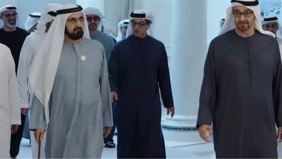 رئيس الدولة يستقبل محمد بن راشد