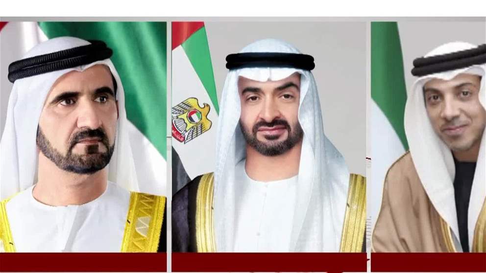 رئيس الدولة ونائباه يهنئون الرئيس السوري بذكرى عيد الجلاء