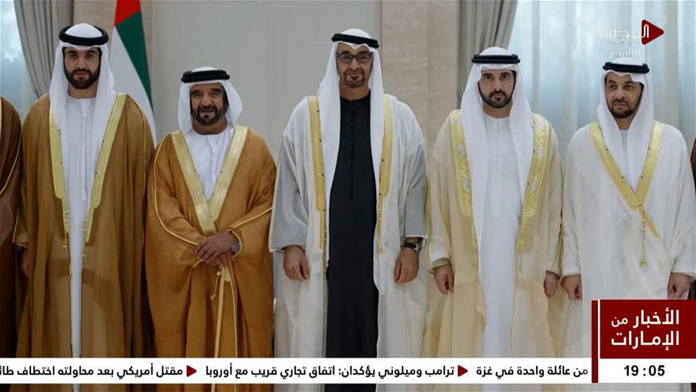 رئيس الدولة يحضر أفراح آل نهيان