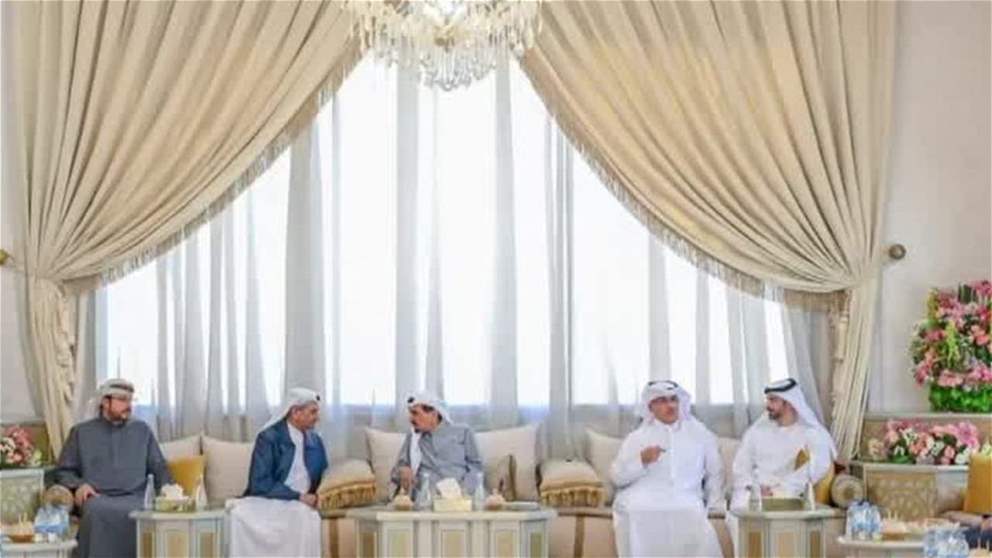 حميد بن راشد يستقبل حمد الشرقي بالرباط
