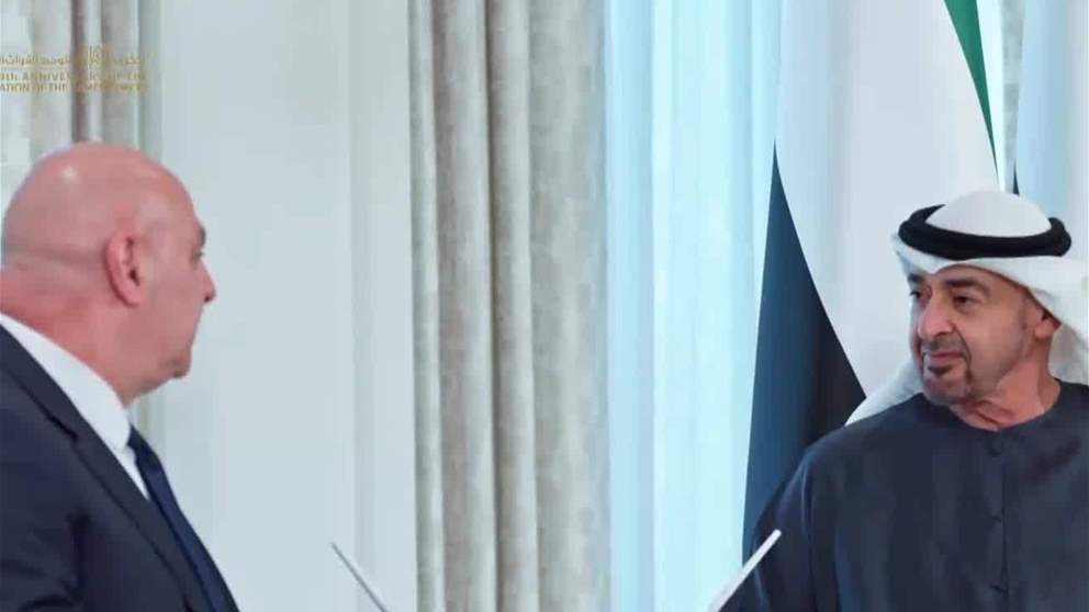 خلال استقباله جوزيف عون.. رئيس الدولة يؤكد دعم الإمارات كل ما يحقق تطلعات الشعب اللبناني الشقيق نحو الاستقرار والتنمية والازدهار