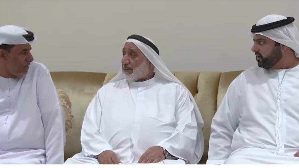 محمد الشرقي يقدم واجب العزاء في وفاة سعيد راشد عبدالله الحمودي