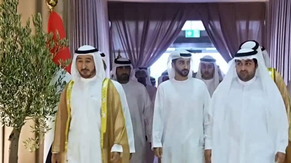 راشد الشرقي ومكتوم الشرقي يحضران أفراح آل مكتوم