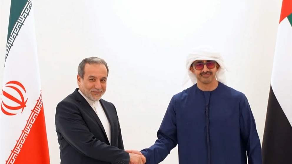 عبدالله بن زايد يستقبل وزير خارجية ايران