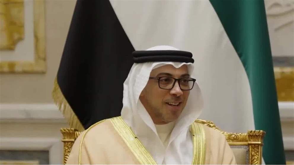 أمير الكويت ومنصور بن زايد يبحثان العلاقات الأخوية وتعزيز التعاون المشترك بين البلدين
