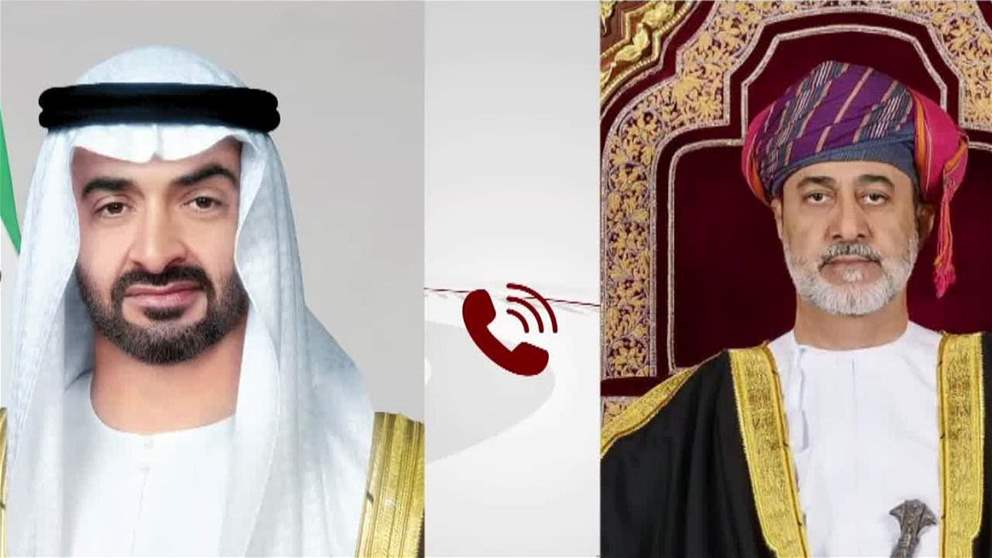 رئيس الدولة وسلطان عمان يتبادلان هاتفياً التهاني بمناسبة عيد الأضحى المبارك