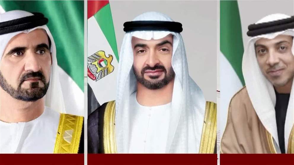 رئيس الدولة ونائباه يهنؤن ملك الأردن بذكرى عيد الجلوس